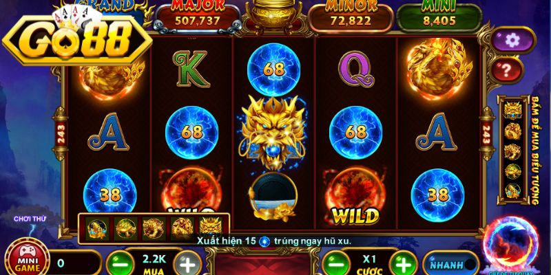 Kho Báu Tứ Linh Go88 - Game Đỉnh Cao Săn Jackpot Khủng 2 Những điểm thu hút của game Kho Báu Tứ Linh Go88
