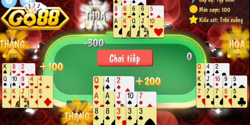 Mậu Binh Go88 - Hướng Dẫn Xếp Chi Và Mẹo Hay Dễ Nhớ 3 Nên kiểm tra binh lủng trong mậu binh Go88