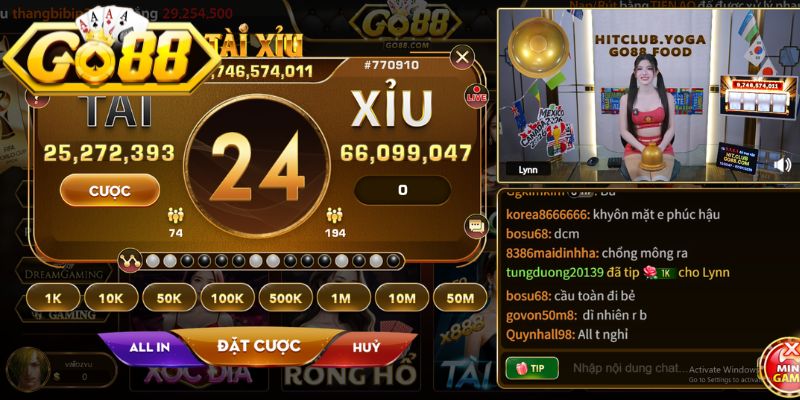 Cách soi cầu Tài Xỉu Go88 đỉnh cao cho newbie